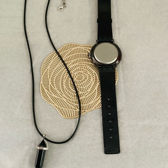 2pcs watch, set for men necklace included gift for anniversary and more - Picture 9 of 9